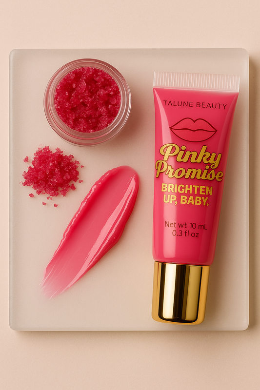 Glow & Go Duo – Sugarberry Lip Scrub + Brightening Lip Cream Bundle