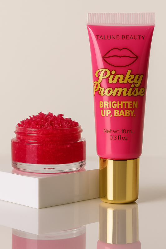Glow & Go Duo – Sugarberry Lip Scrub + Brightening Lip Cream Bundle