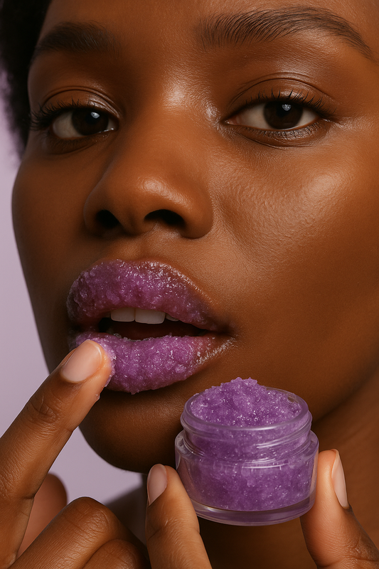 Lavender Calm – Exfoliating Lip Scrub